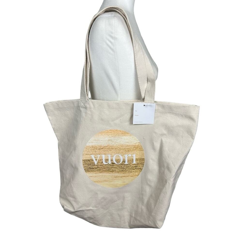 Vuori Cream Tote Bag
